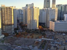 View from Rm 2304 Hilton Yokohama towards the Landmark tower