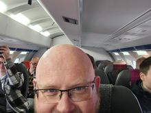 Hello from seat 8C