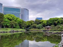 View of my hotel from the lake close to the tea house ( had a city view room this time )