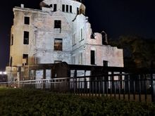 After exploring the Dreamination lights it was a short walk to the A Dome building where it is a different experience at night with it illuminated compared to the daytime) and was virtually the only person around the building at 9pm