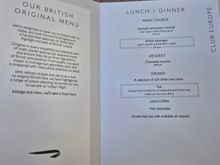 Light evening meal. 