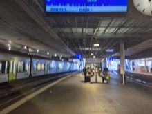 Waiting for the arrival