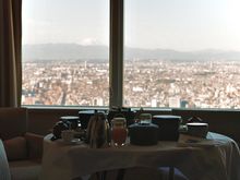 Breakfast with a view