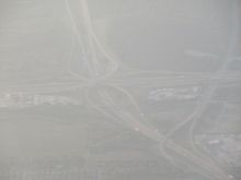 Interchange of Interstate 20 and Interstate 45 near Hutchins, Texas
