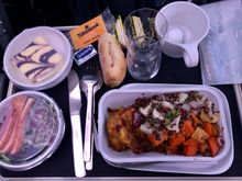 Premium chicken dinner. 