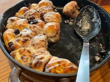 Today’s “breakfast dessert” - monkey bread. 