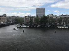 Views from the room of the summer deluge downpour