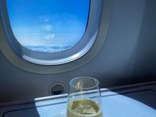 The Laurent Perrier was nice and chilled.
