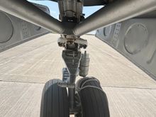 Entry/exit into the forward section is behind the nose wheel