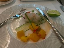 Rice paper prawn roll
Not particularly enjoyed by myself and Mrs B