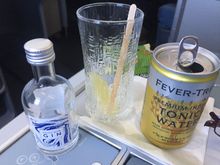 I asked if I could mix my drink myself and first time ever I was given half bottle of gin !
