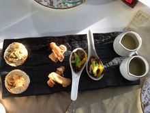 The hot canapé platter