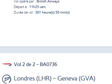 Image from ba website showing flight times of over 400 hours (instead of a couple hours).  