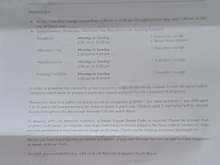 Benefits letter
