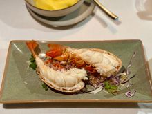 Steamed fresh local lobster 