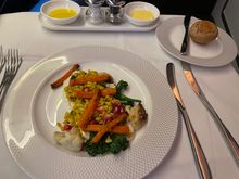 I think this was the salad starter. 