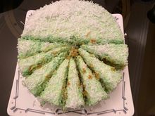 Ondeh ondeh cake :)