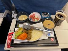 Beef or pasta as an option, I choices Beef 