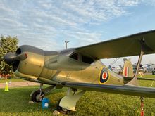 Beech D17S  Staggerwing in Royal Navy scheme 