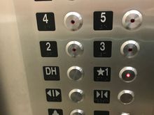 Internal hotel elevator