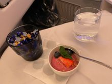 HEL-BKK J dinner: dessert 