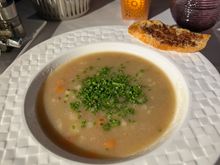 Beef and Barley soup (3/5), pretty average
