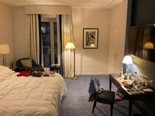 This is our room: yes it is lived in by monkeys= us