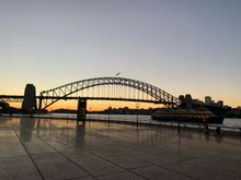 Sydney the evening before I left 