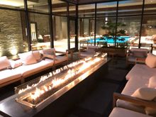 Outdoor seating area