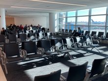 Lots of additional non-gate-specific seating 