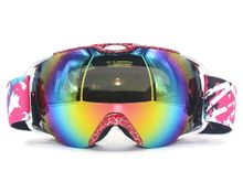 red ski goggles for adult
