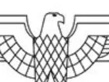 This the top part of this nazi eagle. The bottom has a swastika