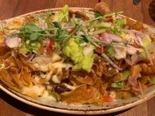 Sweet yam nachos
