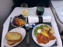 Smoked salmon was good - particularly with the horseradish sauce.
