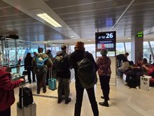 Gate area

