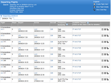 ExpertFlyer availability showing lots of A