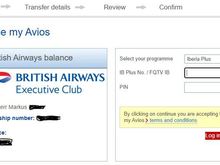 Then you see this form. On the left you just type in our IB Club Number and your password.