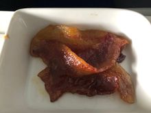Maple glazed bacon