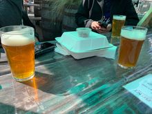 northwest pilsner, Test Flight IPA, and 70/30 IPA