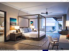 view of the Master bedroom from a Kaiholo residence