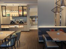 Breakfast at Kuang's Café - seating