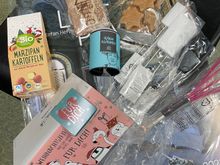 Received a fabulous parcel from Germany today of baking equipment, confections and a calendar that I have had to fight off my colleagues from taking today- thanks Santa! Cheered me up on a miserable covid monday