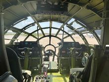 View forward from the rear of the cockpit