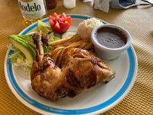 Chicken and potatoes