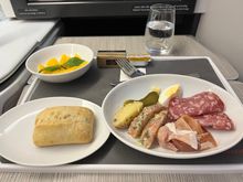 Light snack before landing