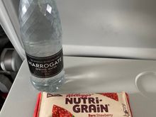 London to Barcelona Euro Traveller free snack 