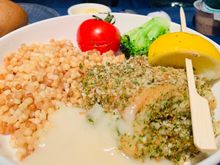 This halibut was inedible unfortunately 