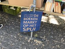 Every friday bookmarket at Spui