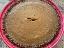 Had the last slice of pie today. Libby’s recipe with speculoos cookie pie crust. 
