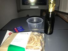 Gruben and sparkling wine. 